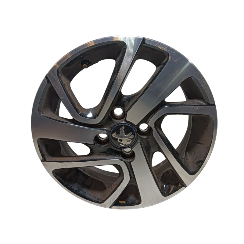 Recambio de llanta para peugeot 108 1.0 vti 72 referencia OEM IAM B0009089XY ET35 4.5Jx15CH4