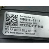 Recambio de moldura para tesla model 3 (5yj3) referencia OEM IAM 108631200G 108631200F 