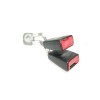 Recambio de enganche cinturon trasero izquierdo para volkswagen golf vi (5k1) advance referencia OEM IAM 1K857739M  