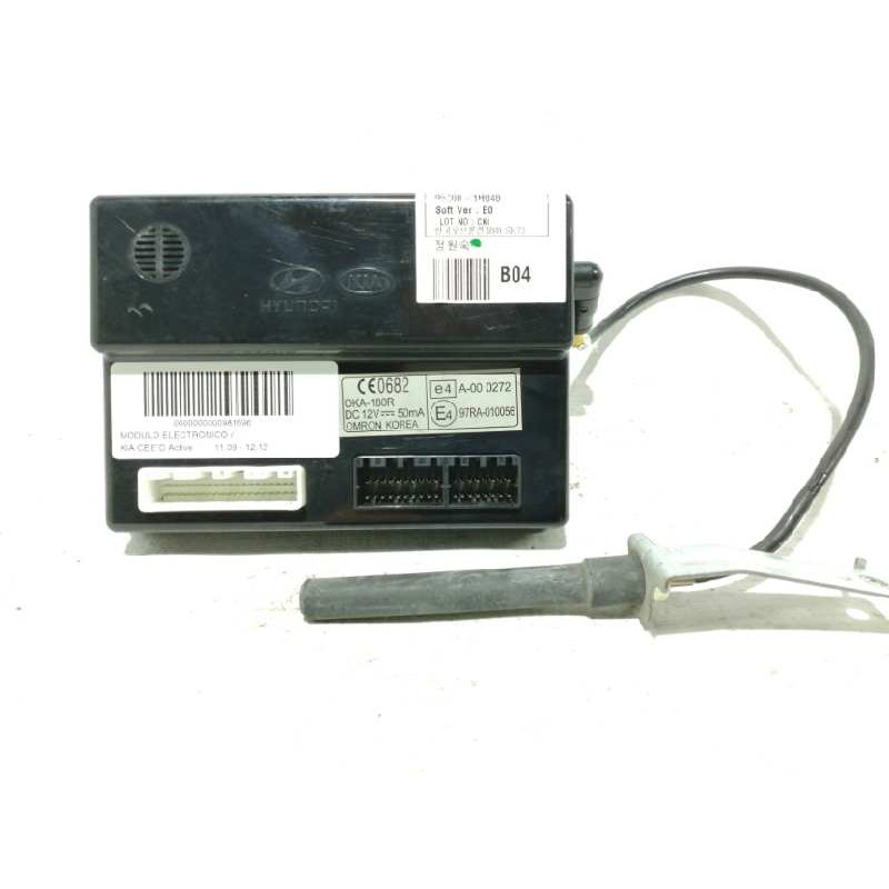 Recambio de modulo electronico para kia cee´d active referencia OEM IAM   