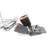 Recambio de enganche cinturon trasero central para opel adam glam ecoflex referencia OEM IAM 13350033  