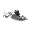Recambio de enganche cinturon trasero central para opel adam glam ecoflex referencia OEM IAM 13350033  