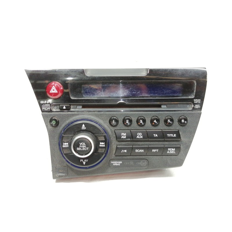 Recambio de sistema audio / radio cd para honda cr-z (szt) sport referencia OEM IAM 39100SZT  