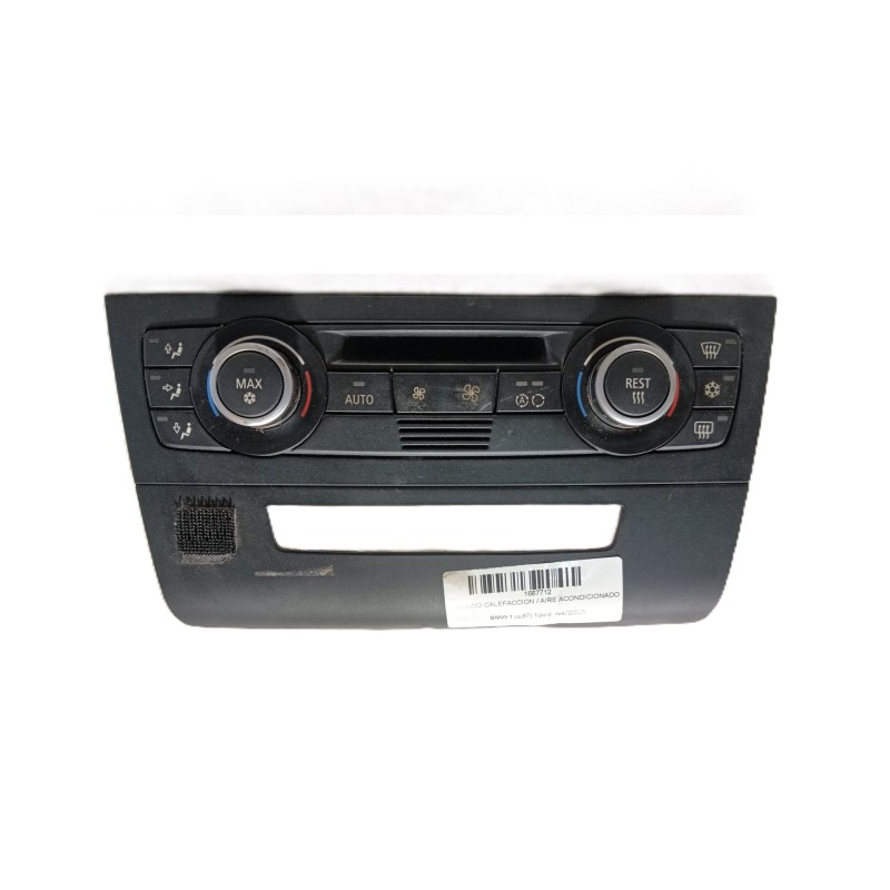 Recambio de mando calefaccion / aire acondicionado para bmw 1 (e87) 120 d referencia OEM IAM 64119199260 6411916298301 