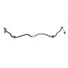 Recambio de barra estabilizadora trasera para tesla model s (5yjs) referencia OEM IAM 104396200B 104396200B 