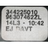 Recambio de mando luces para peugeot 206 berlina xs referencia OEM IAM 96307462ZL  344225010