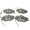 Recambio de pastillas de freno para peugeot 307 (s1) xn referencia OEM IAM 3314FG  