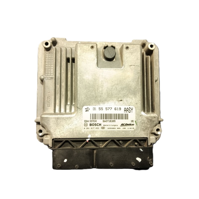 Recambio de centralita motor uce para opel insignia berlina cosmo referencia OEM IAM 0281017453 55577619 