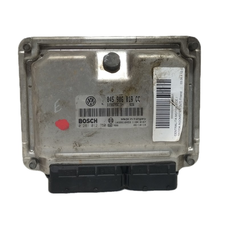 Recambio de centralita motor uce para skoda roomster (5j7) friend referencia OEM IAM 045906019CC  