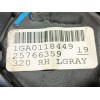 Recambio de cinturon seguridad trasero derecho para cadillac cts 3.2 elegance referencia OEM IAM 1GA0118449 25766359 TICL04