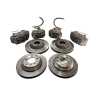 Recambio de pinza freno delantera izquierda para porsche cayenne (9pa) s 4.5 referencia OEM IAM 207673044A 20766980 207669801