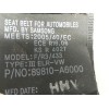 Recambio de cinturon seguridad trasero izquierdo para hyundai i30 (gd) classic referencia OEM IAM 89810A6000  
