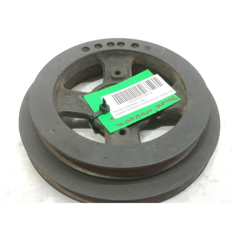 Recambio de polea cigueñal para nissan almera (n16/e) 2.2 dci diesel cat referencia OEM IAM 2518006211  