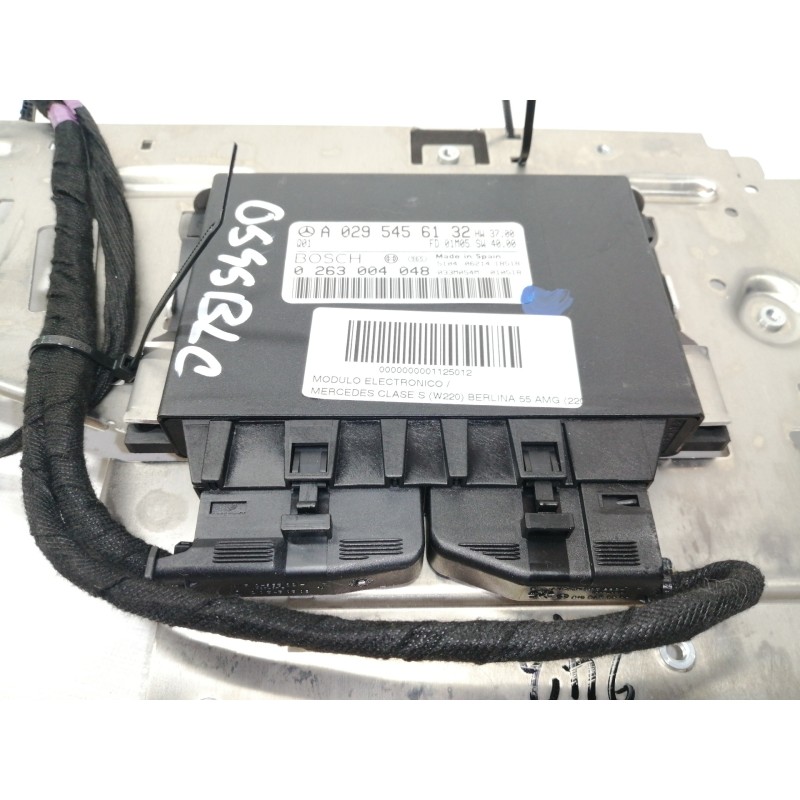 Recambio de modulo electronico para mercedes-benz clase s (w220) berlina 55 amg (220.073) referencia OEM IAM A0295456132  