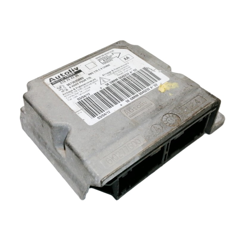 Recambio de centralita airbag para peugeot rcz basis referencia OEM IAM 618294300 9673605880 610277600