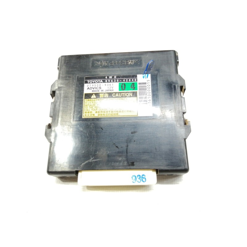 Recambio de modulo electronico para toyota rav 4 (a3) advance referencia OEM IAM 8963042040  0795009361 593610000015