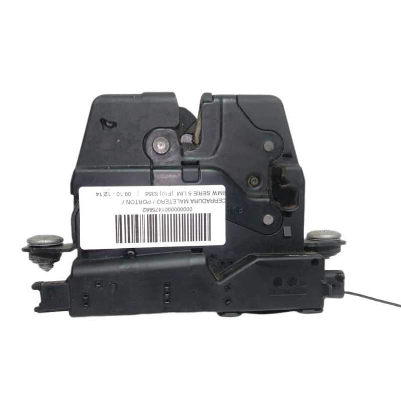 Recambio de cerradura maletero / porton para bmw serie 5 lim. (f10) 535d referencia OEM IAM 918064107  16367210