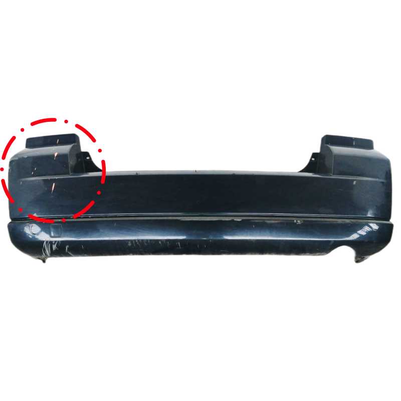 Recambio de paragolpes trasero para dodge caliber s referencia OEM IAM 1CJ60TZZAB  