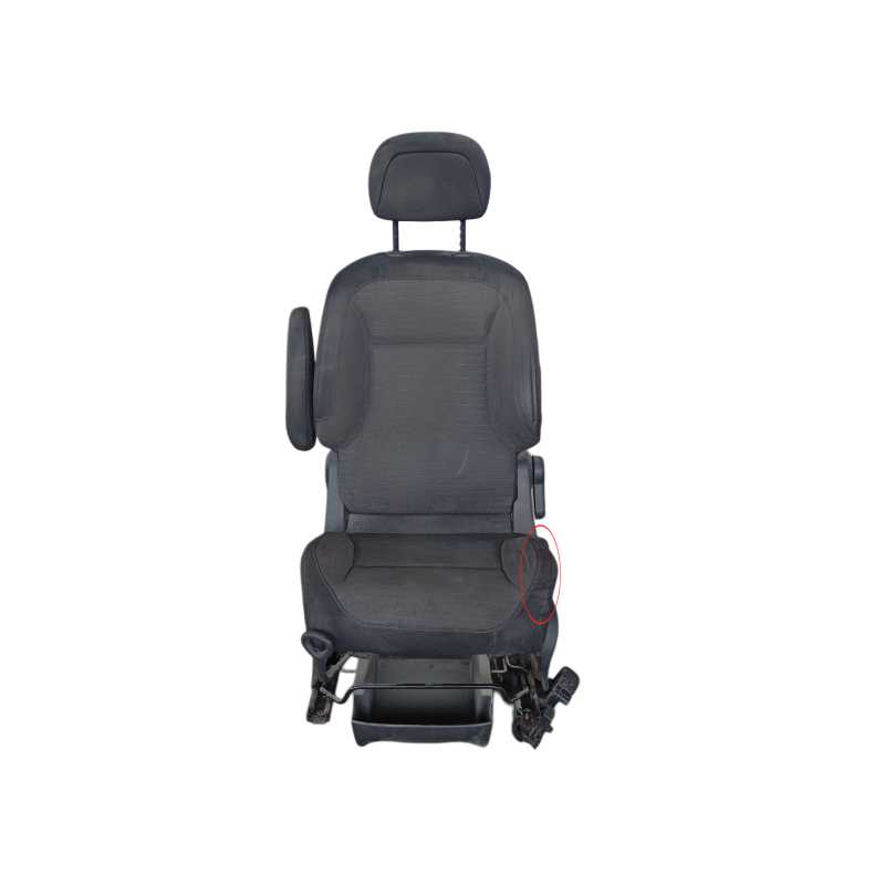 Recambio de asiento delantero izquierdo para citroën berlingo multispace (b9) 1.6 bluehdi 120 referencia OEM IAM 8846Y5  