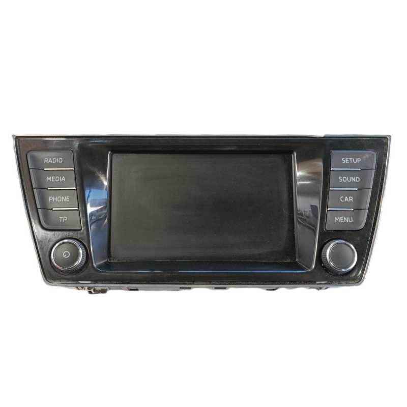 Recambio de pantalla multifuncion para skoda fabia iii (nj3) 1.2 tsi referencia OEM IAM 6V0919604B AAH42000 