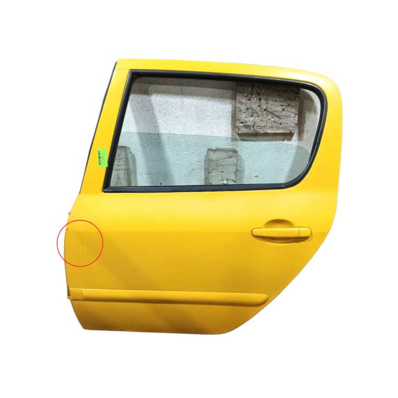 Recambio de puerta trasera izquierda para peugeot 307 (3a/c) 1.6 hdi 110 referencia OEM IAM 9006G9  