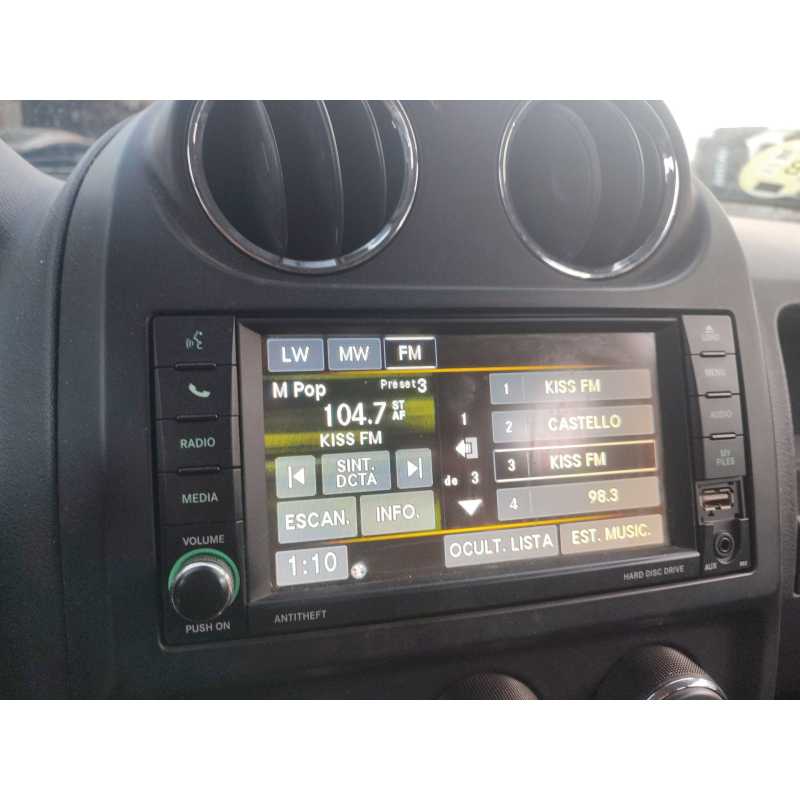 Recambio de sistema audio / radio cd para jeep compass (mk49) 2.2 crd referencia OEM IAM   