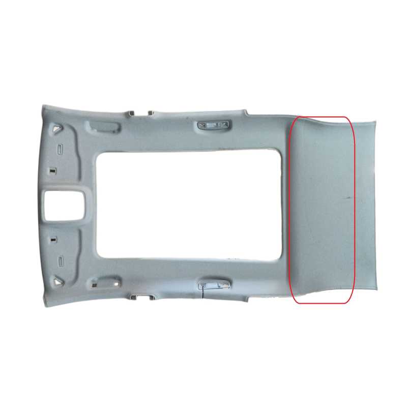 Recambio de techo interior para mg hs (as23) 1.5 t (sas23) referencia OEM IAM 10885167PMC AS23433001 20221114E0212