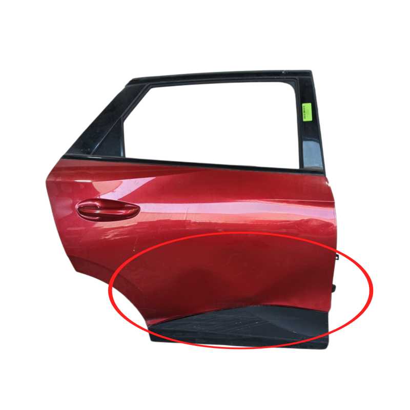 Recambio de puerta trasera derecha para mg mg 4 (eh32) ev referencia OEM IAM 10936228SPCP 1098623 