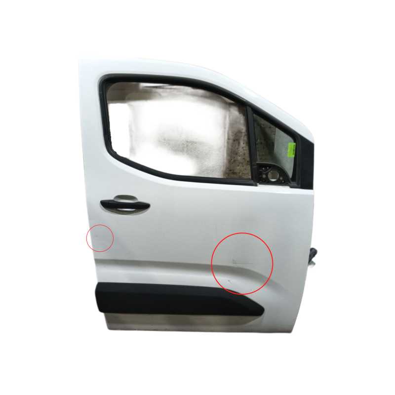 Recambio de puerta delantera derecha para peugeot partner furgón/monospace (k9) 1.5 bluehdi 100 referencia OEM IAM 9843488980  