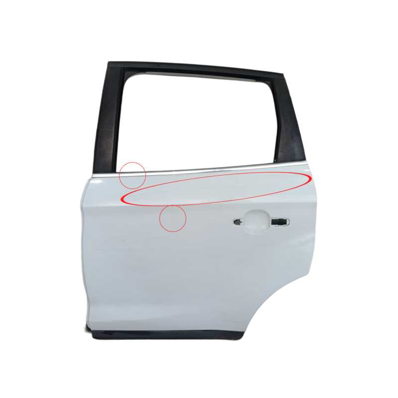 Recambio de puerta trasera izquierda para ford kuga i 2.0 tdci referencia OEM IAM 1520947  