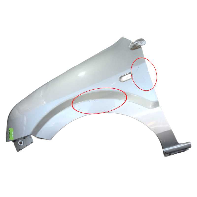 Recambio de aleta delantera izquierda para ford fusion (ju_) 1.4 referencia OEM IAM   
