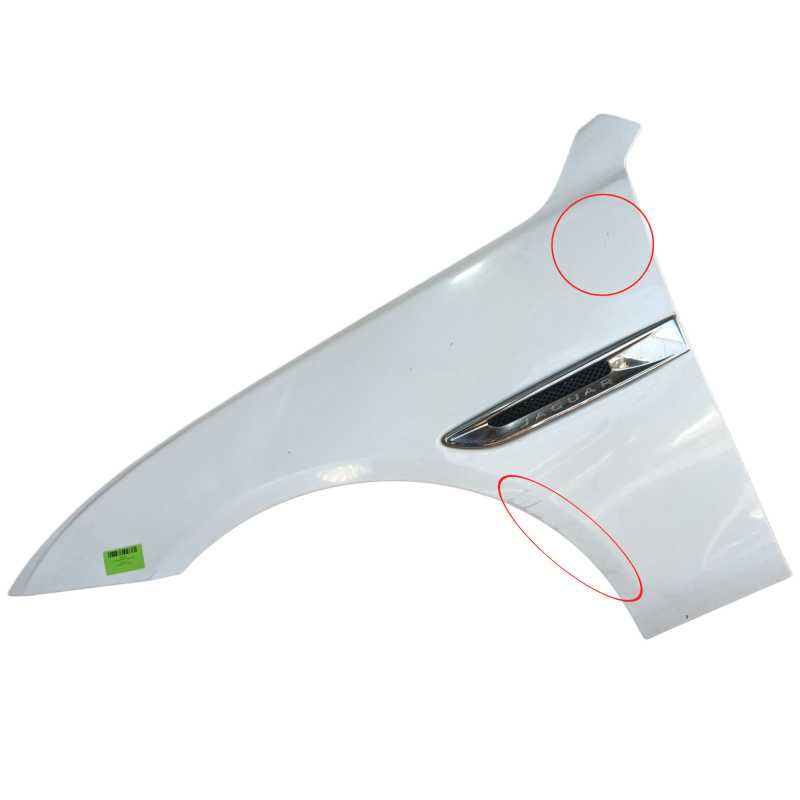 Recambio de aleta delantera izquierda para jaguar xe (x760) 2.0 d referencia OEM IAM T4N2637 GX7316A183AD 