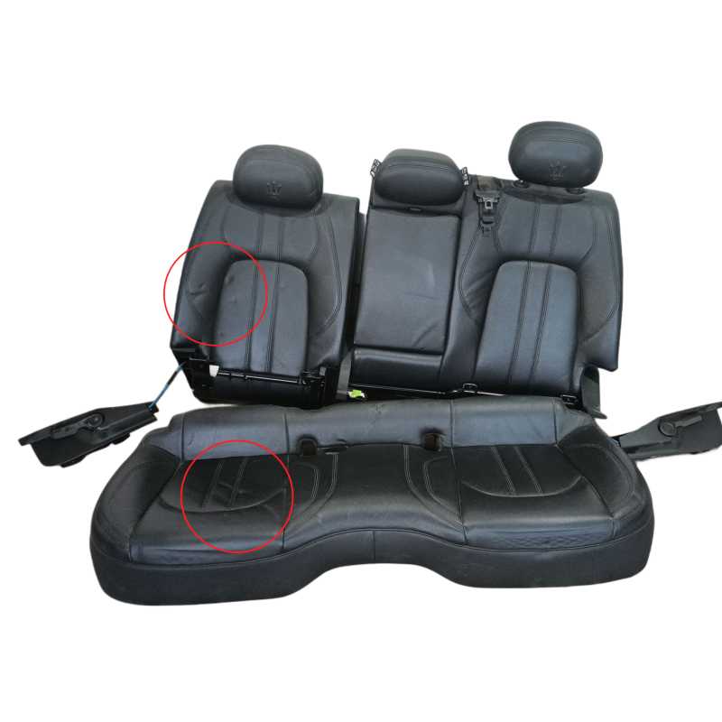 Recambio de asientos traseros para maserati levante suv (m161) 3.0 d q4 referencia OEM IAM   