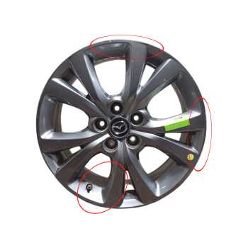 Recambio de llanta para mazda cx-30 (dm, dt, ed) skyactiv-g m hybrid referencia OEM IAM  18X7J 9965787080