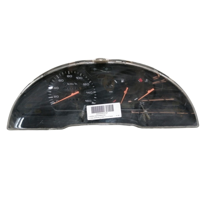 Recambio de cuadro instrumentos para nissan serena (c23m) 2.3 lx diesel referencia OEM IAM 19663701  