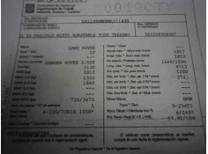 LAND ROVER RANGE ROVER (LP)