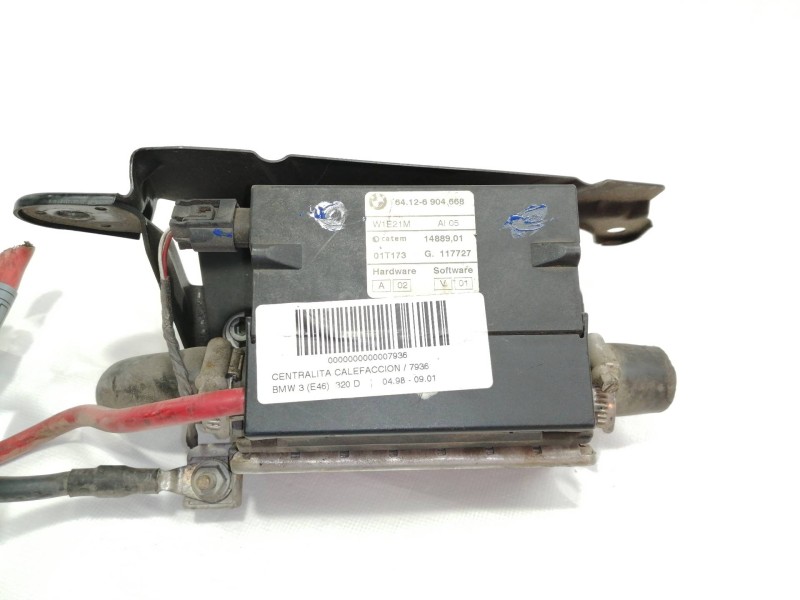 Recambio de centralita calefaccion para bmw serie 3 berlina (e46) 2.0 16v diesel cat referencia OEM IAM 64126904668 1488901 