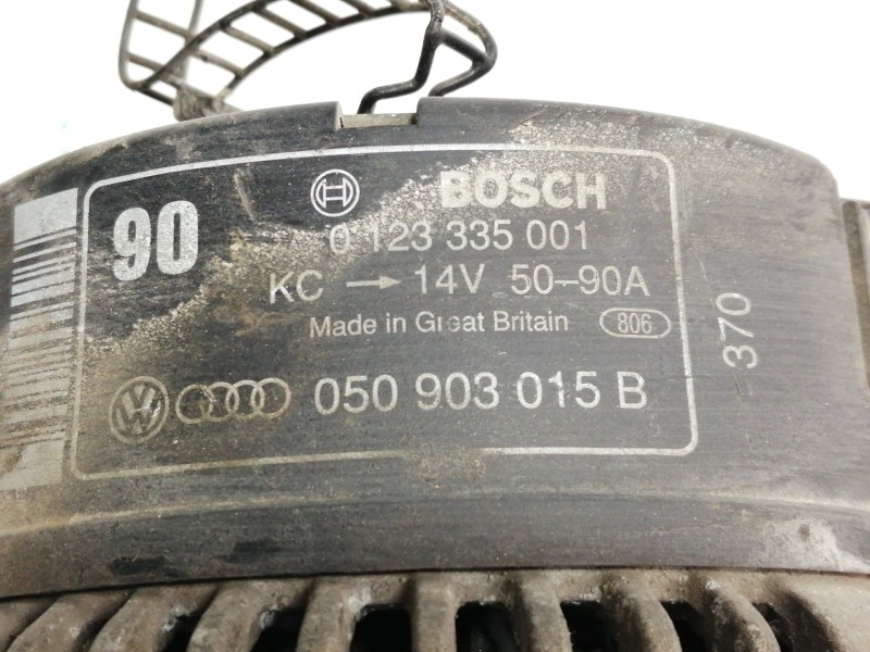 Recambio de alternador para audi 80 avant 2.0 referencia OEM IAM 0123335001  