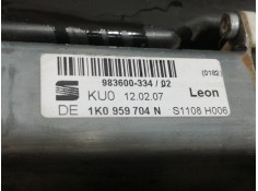 Recambio de elevalunas trasero derecho para seat leon (1p1) 1.9 tdi referencia OEM IAM 1K0959704N   2