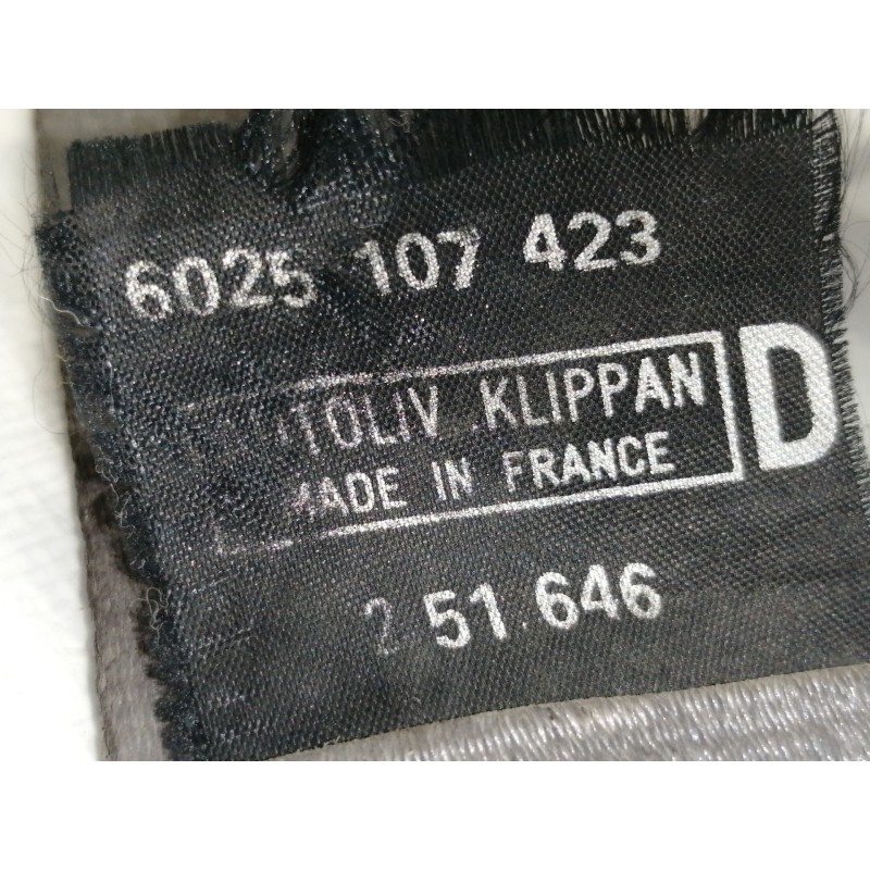 Recambio de cinturon seguridad delantero derecho para renault espace (j63) 2.2 cat referencia OEM IAM 802835XX  