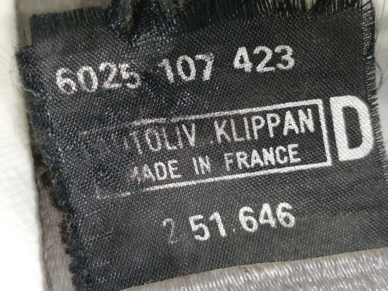 Recambio de cinturon seguridad delantero derecho para renault espace (j63) 2.2 cat referencia OEM IAM 802835XX  