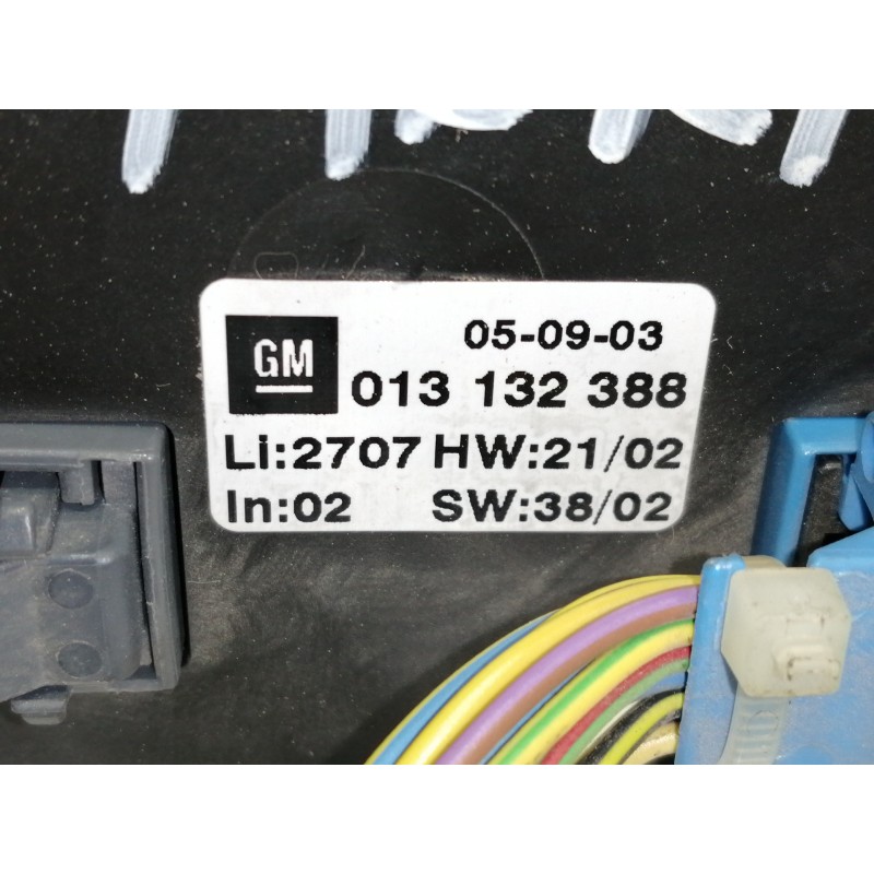 Recambio de mando calefaccion / aire acondicionado para opel meriva referencia OEM IAM 013132388  