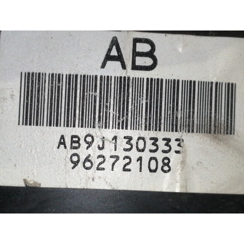 Recambio de cuadro instrumentos para daewoo nubira berlina 1.6 cat referencia OEM IAM 96272108  