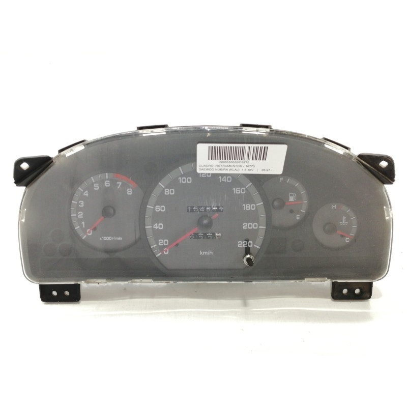 Recambio de cuadro instrumentos para daewoo nubira berlina 1.6 cat referencia OEM IAM 96272108  