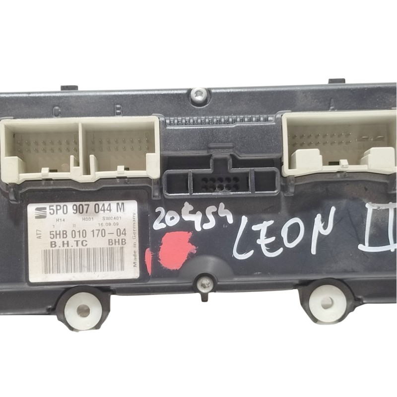 Recambio de mando calefaccion / aire acondicionado para seat leon (1p1) 2.0 tdi referencia OEM IAM 5P0907044M  