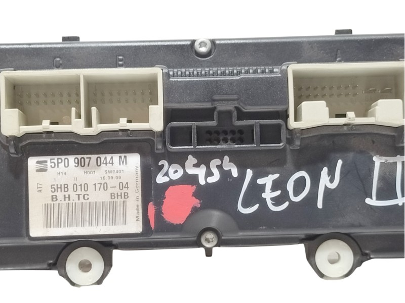 Recambio de mando calefaccion / aire acondicionado para seat leon (1p1) 2.0 tdi referencia OEM IAM 5P0907044M  