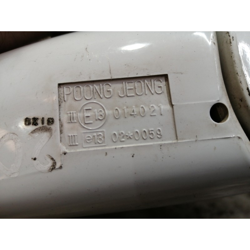 Recambio de retrovisor derecho para hyundai lantra berlina (rd) 1.6 cat referencia OEM IAM E13014021 E13020059 