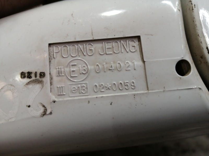 Recambio de retrovisor derecho para hyundai lantra berlina (rd) 1.6 cat referencia OEM IAM E13014021 E13020059 