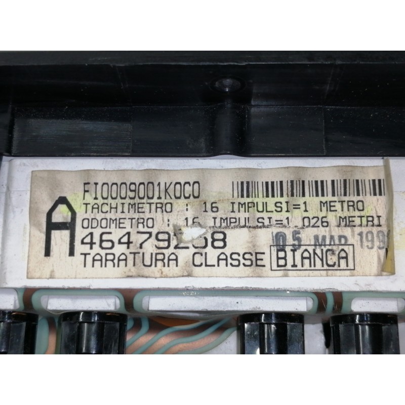 Recambio de cuadro instrumentos para fiat bravo (182) 1.6 16v cat referencia OEM IAM 46479258  