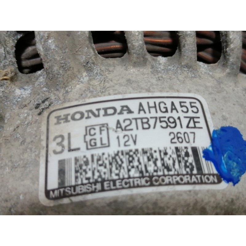 Recambio de alternador para honda cr-v (rd8) 2.0 vtec cat referencia OEM IAM A2TB7591ZE  